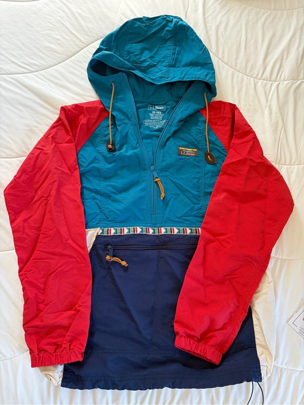 Women’s L.L. Bean Mountain Classic Anorak Windbreaker